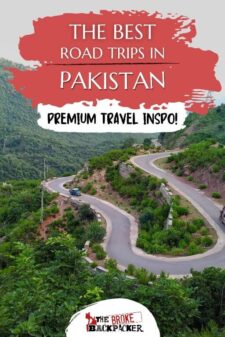 Pakistan road trip guide pinterest image
