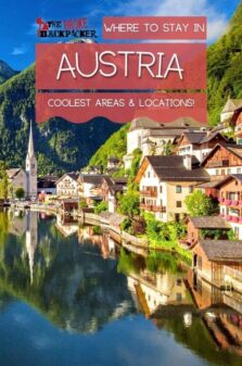 where to stay Austria Pinterest image