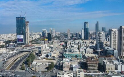 israel tel aviv skyline