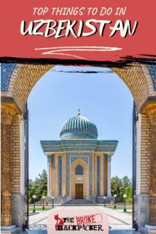 things to do in uzbekstan pinterest image
