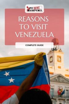 reasons to visit Venezuela pinterest image
