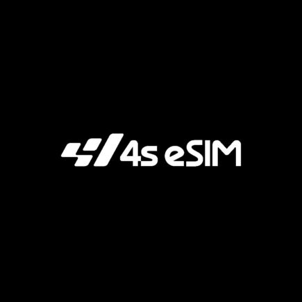 4s esim logo black