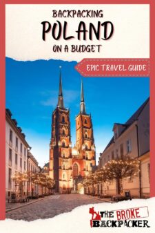 backpacking poland travel guide pinterest image