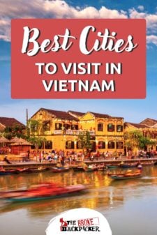 Best cities to visit in Vietnam pinterest image