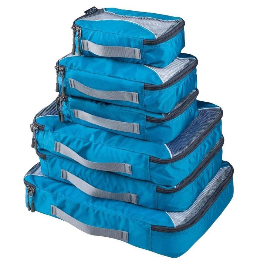 luxury travel packing cubes