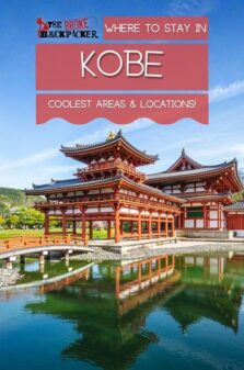Where to stay in Kobe Japan pinterest image