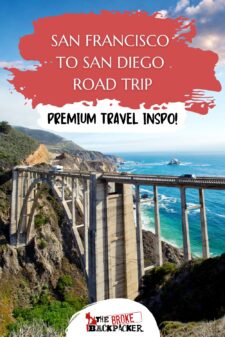 best road trips from san francisco to san diego united states pinterest image