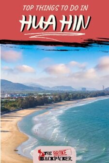 things to do in Hua Hin Thailand pinterest image
