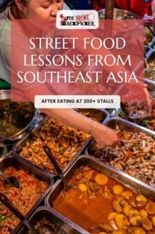 Southeast Asia street food pinterest image