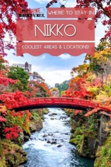 where to stay in Nikko japan pinterest