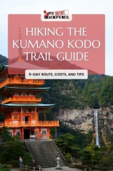 Kumano Kodo trail pinterest image