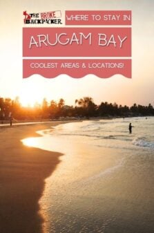 Where to stay Arugam Bay pinterest image