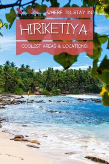 where to stay Hiriketiya pinterest image